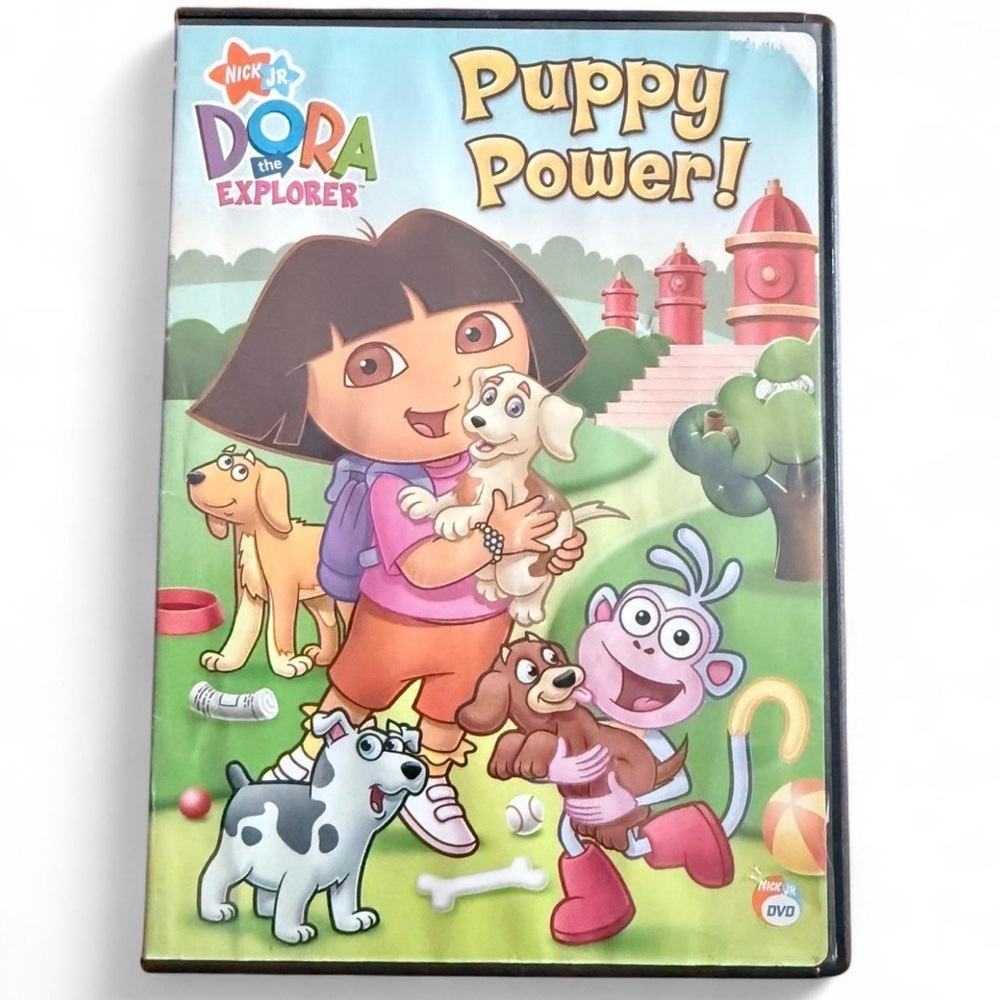 Nickelodeon Dora the Explorer Puppy Power! DVD - Pink, Orange, Green, Blue